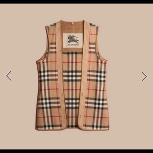 Burberry cashmere vest